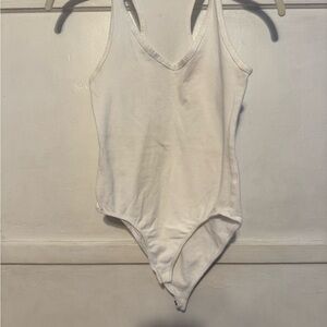 Ambiance White Bodysuit Classic One Piece
